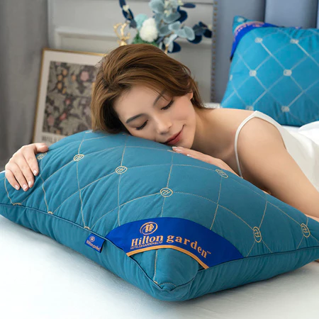 1KG Hotel Hilton Sleeping Pillow Comfortable Sleeping Pillow Cotton Pillow Bantal Tidur