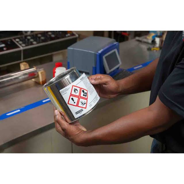 Brady, B30-262-569-CLP4B, B30 Series GHS Polyester Labels