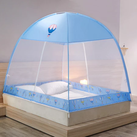 Double Door Free Installation Mosquito Net Dormitory Folding Mosquito Net