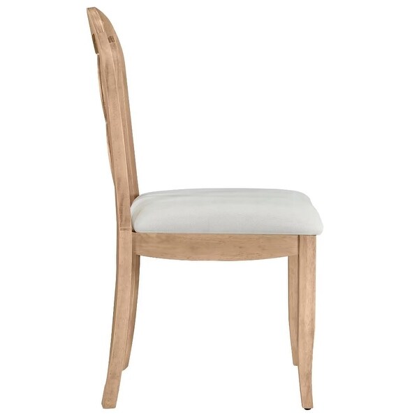 Trestle Dining Table Set with Upholstered Dining Chairs and Dining Bench