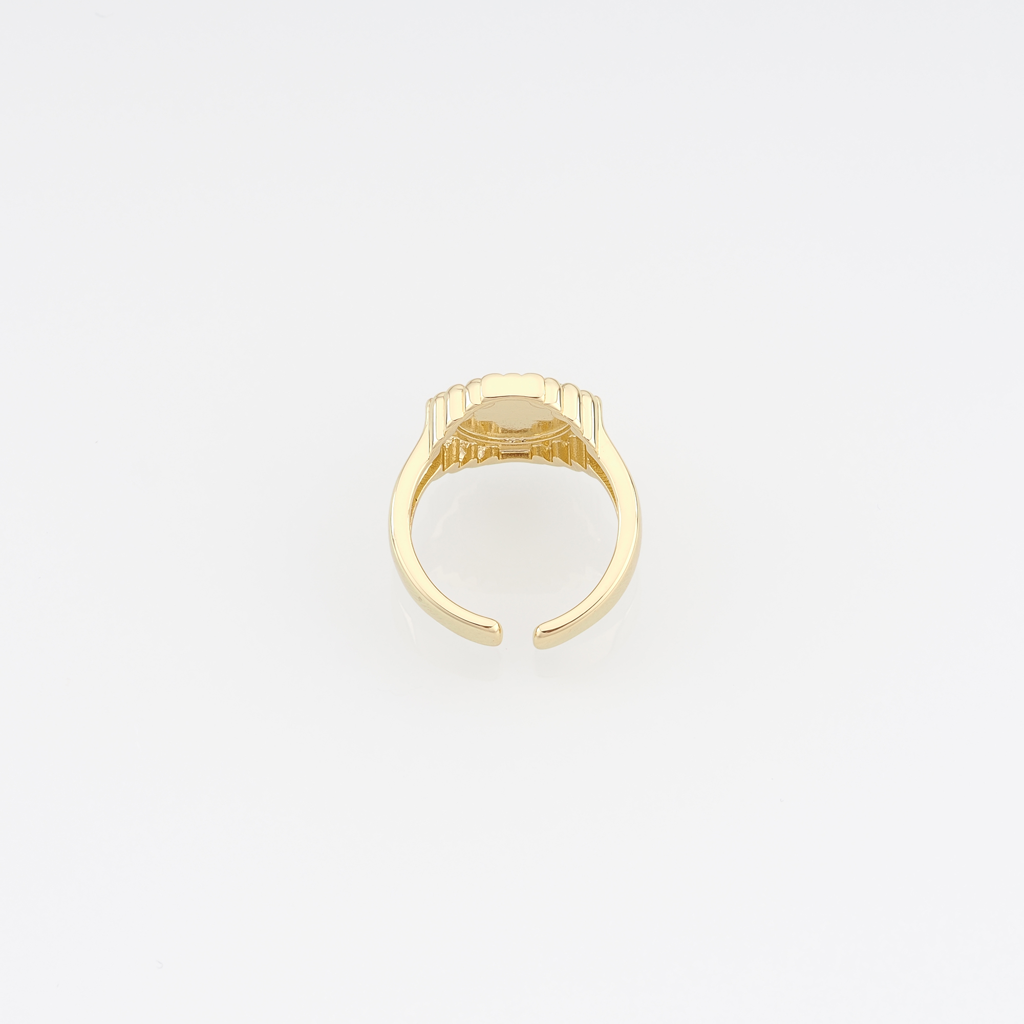 18K Gold Filled Benedict Rings,Religious Ring,Adjustable Ring,Dainty Ring,Open Ring