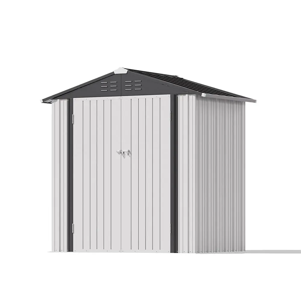 Patiowell 6x4 Metal Shed Pro With Peak Roof