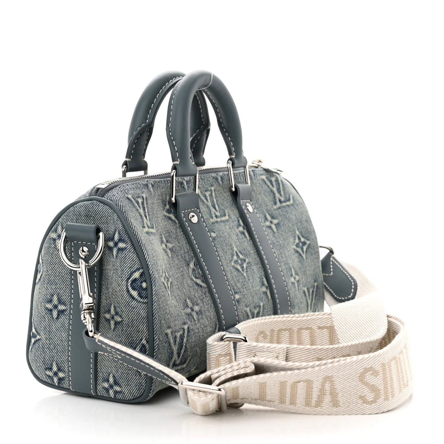 Louis Vuitton Speedy Bandoulière Denim 25