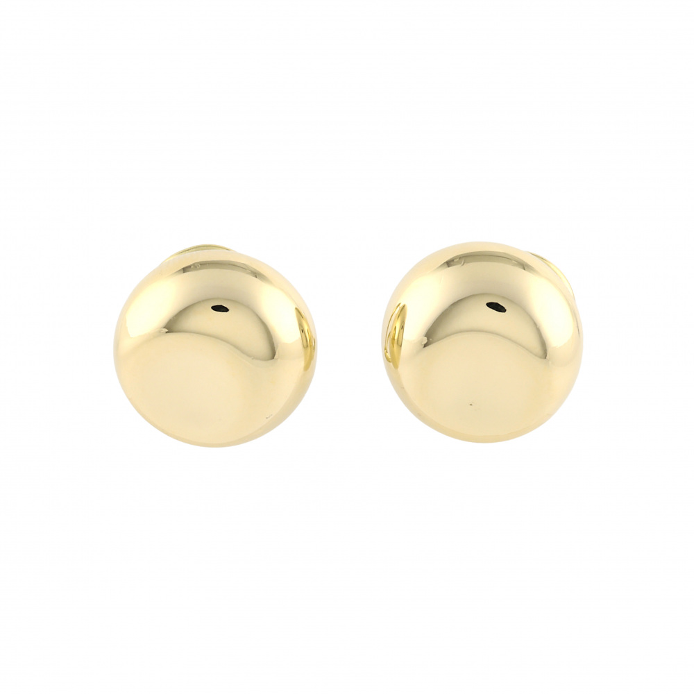 Tiffany & Co. Elsa Peretti Nugget Earrings 18K Yellow Gold