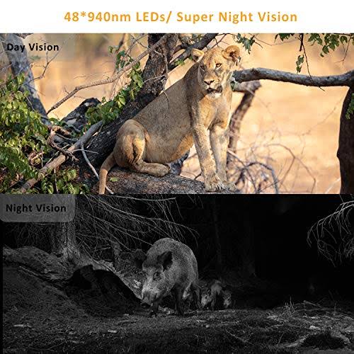 OUDMON Trail Game Camera 30MP 1080p 30FPS FHD Waterproof IP67 Hunting Scouting