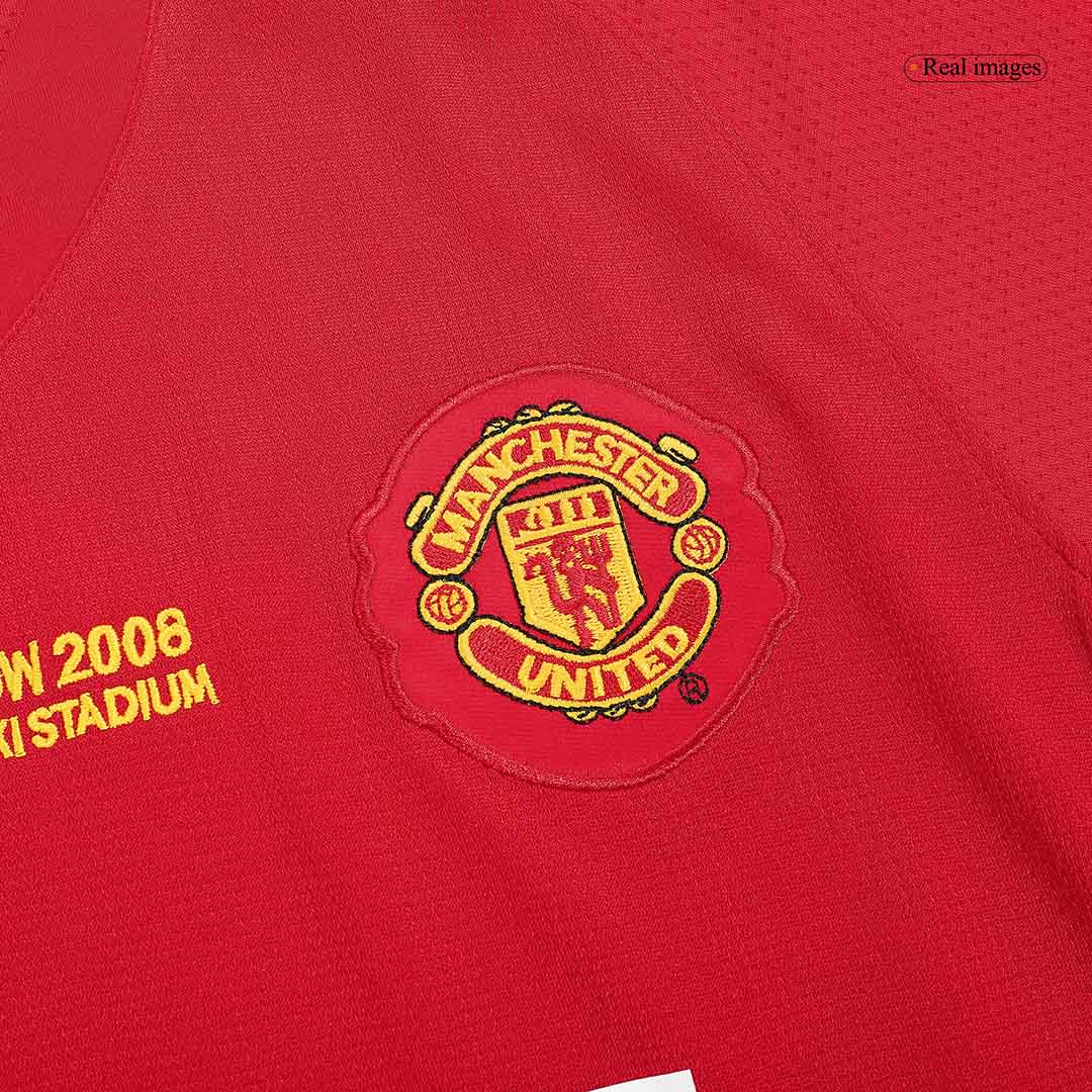 Retro Soccer Jersey ROONEY #10 Manchester United Home 2007/08 - UCL Final
