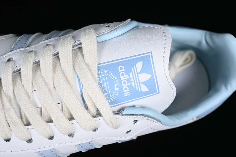 Adidas Samba Vegan White/Brown/Blue/Grey ID2055