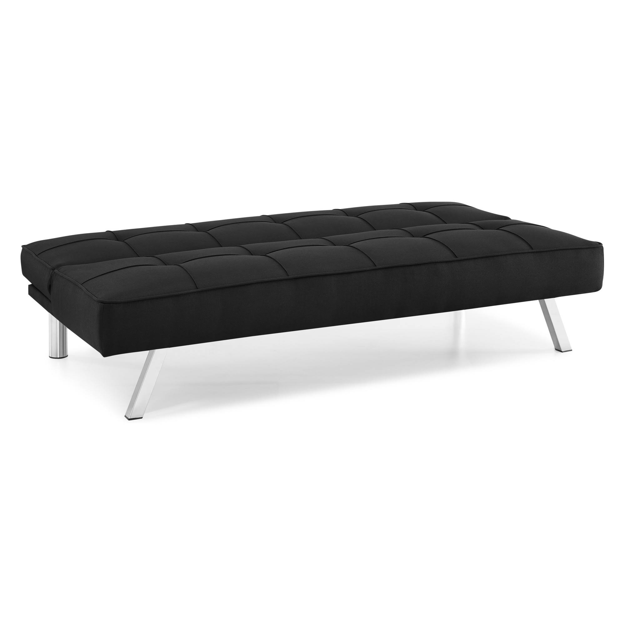 Serta Charlie Black Convertible Sofa