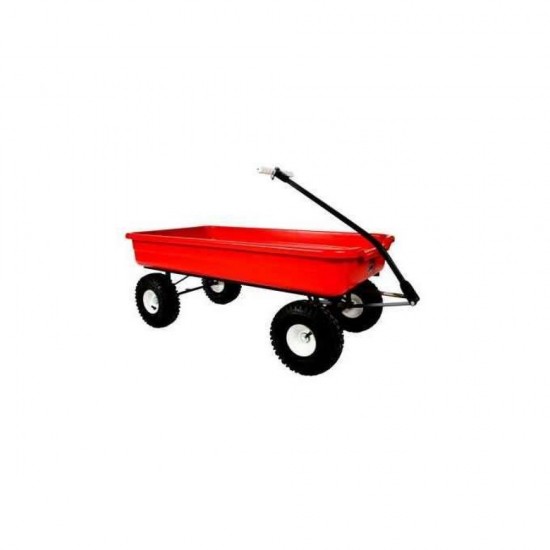 45.5 in. Steel Pull Wagon