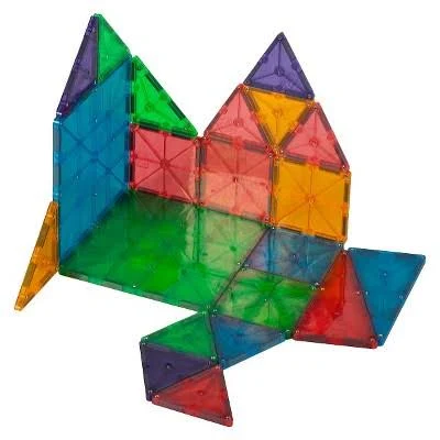 Magna Tiles Clear Colors 74-Piece Set