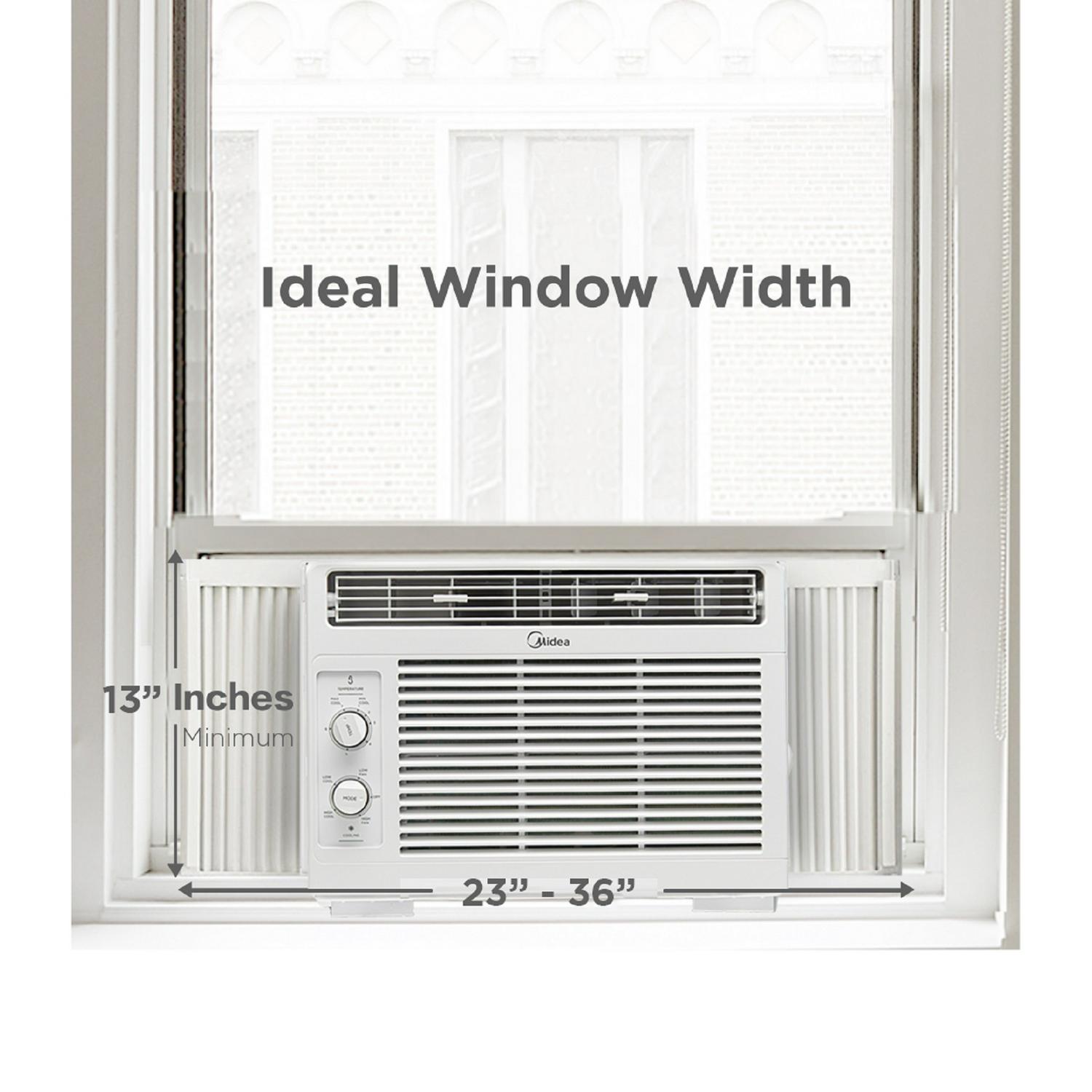 Midea 5,000 BTU 115V Mechanical Window Air Conditioner