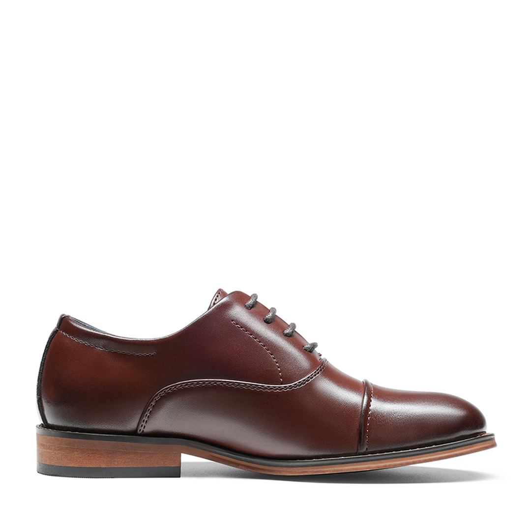 Boys' Handsome Cap Toe Dress Oxfords