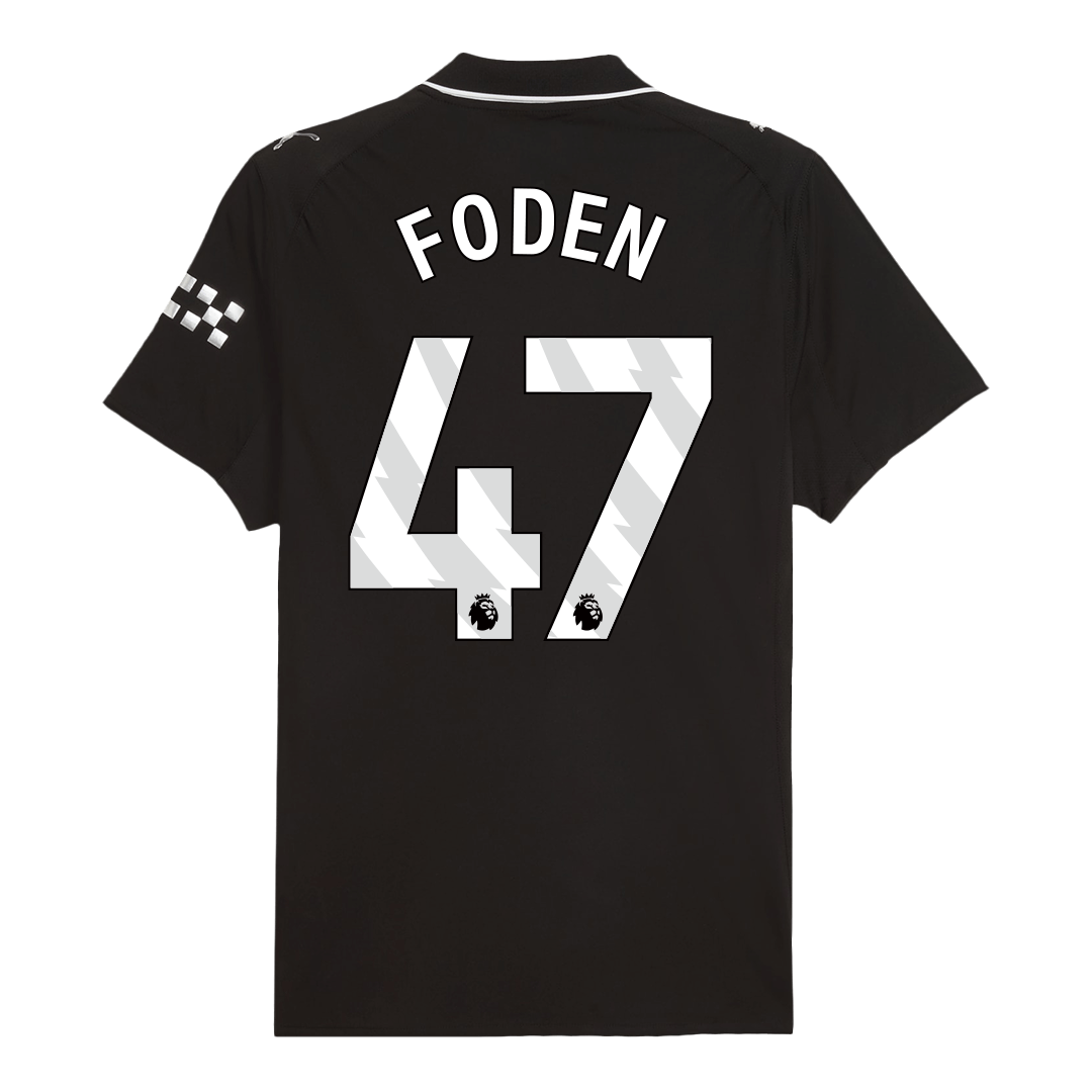 FODEN #47 Manchester City Away Player Version Jersey 2025/26