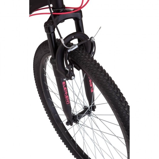 Excursion Mountain Bike, Girls’, 24″, Black