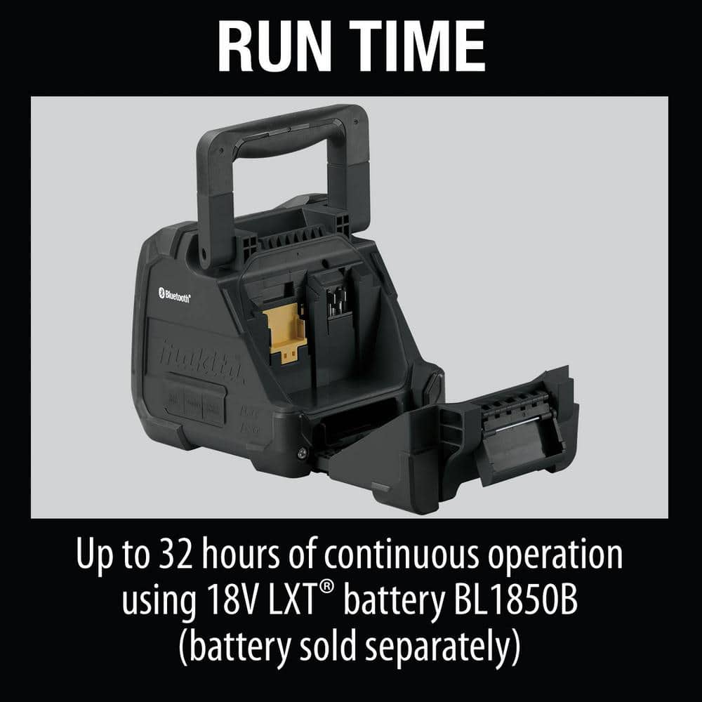 Makita 18V LXT /12V max CXT Lithium-Ion Cordless Bluetooth Job Site Speaker XRM08B