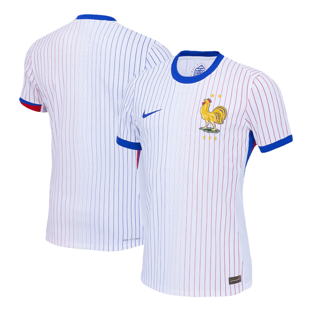 France Away Authentic Soccer Jersey EURO