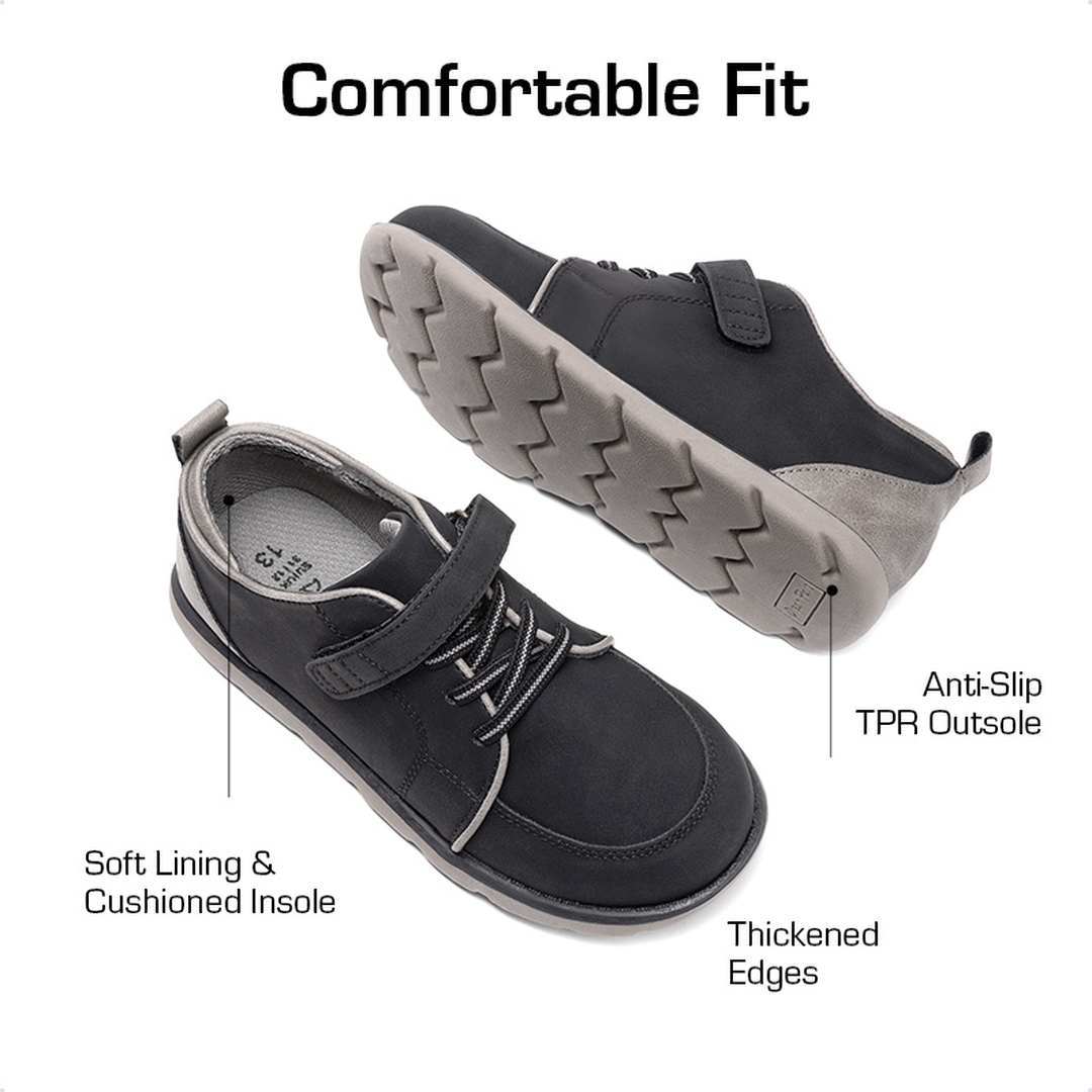 Boys' Anti-Slip Cushioned Leather Sneakers