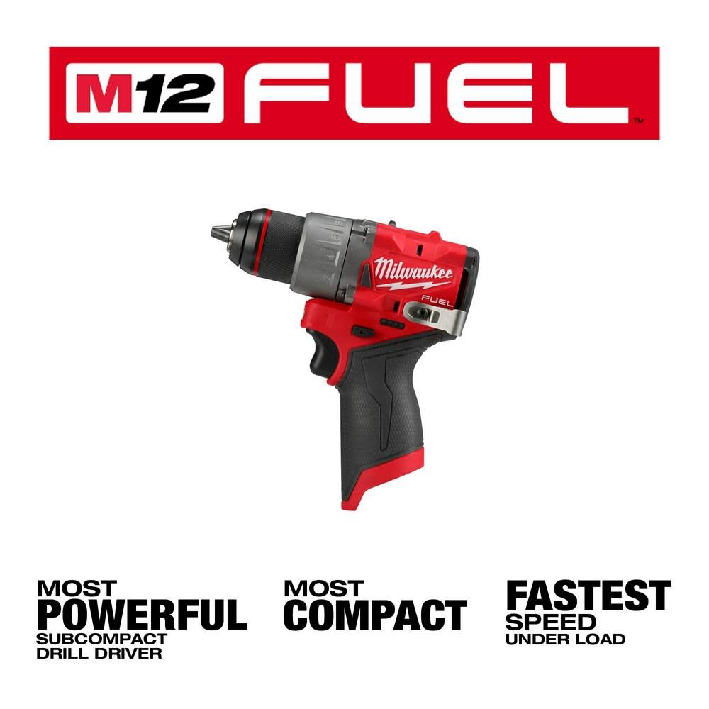 Milwaukee M12 FUEL 1/2″ Drill Driver Bare Tool Reconditioned 3403-80