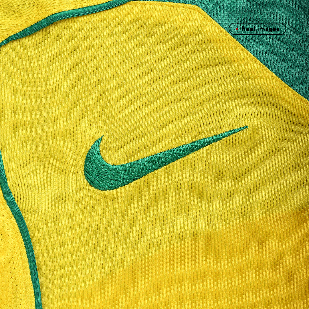 Retro Soccer Jersey Brazil Home 2004