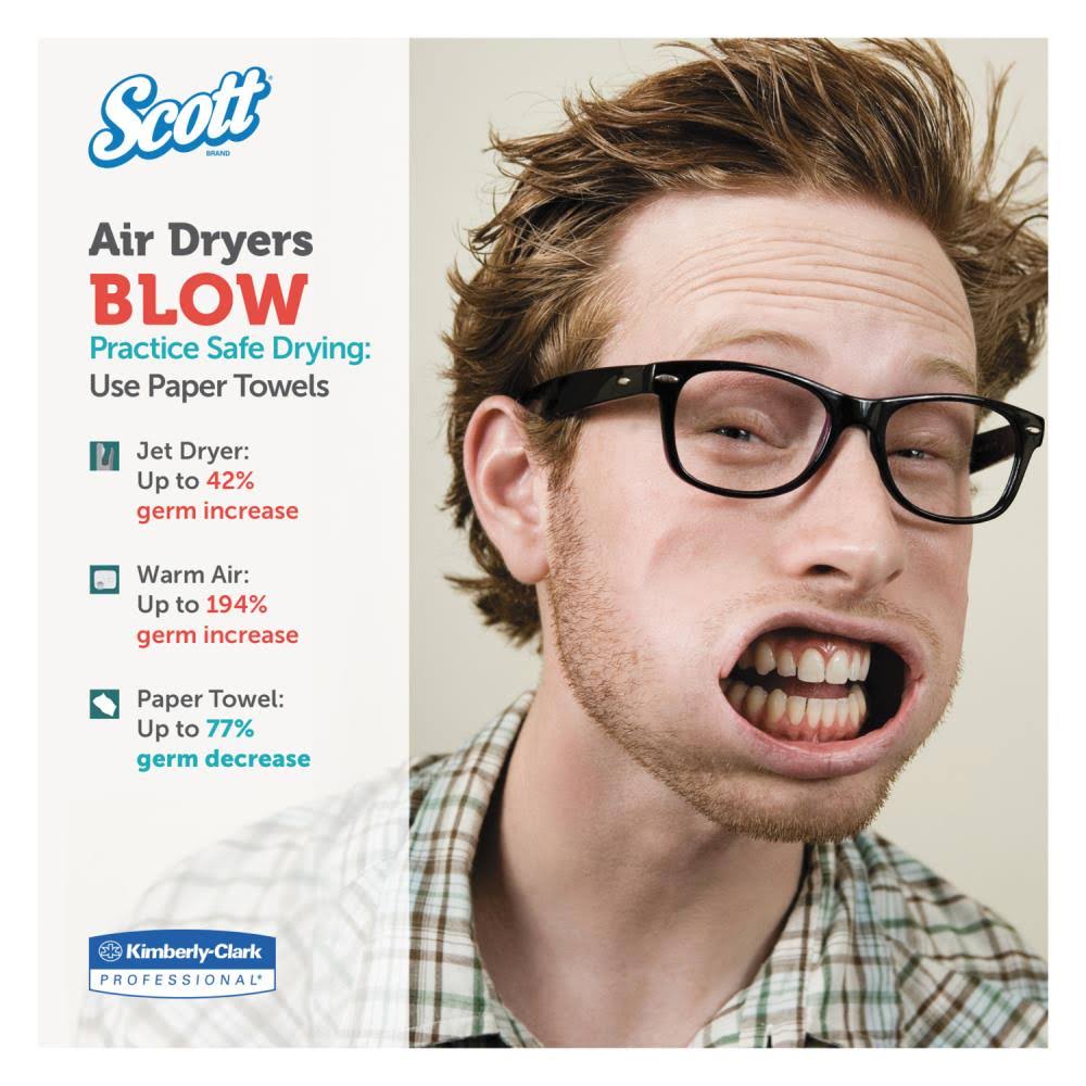 Scott 12-Count Paper Towels in White | KCC01000
