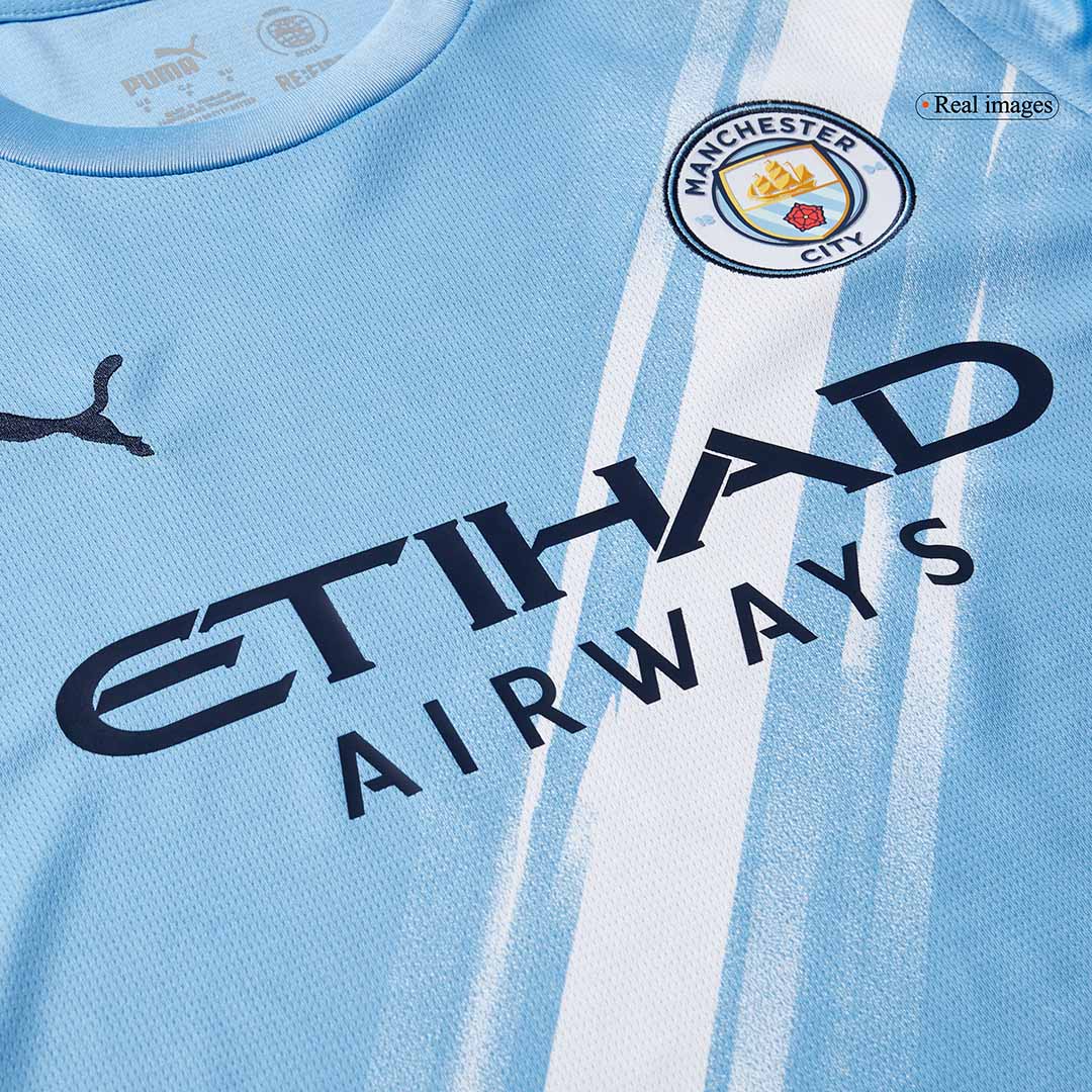 Manchester City Home Long Sleeve Jersey 2025/26
