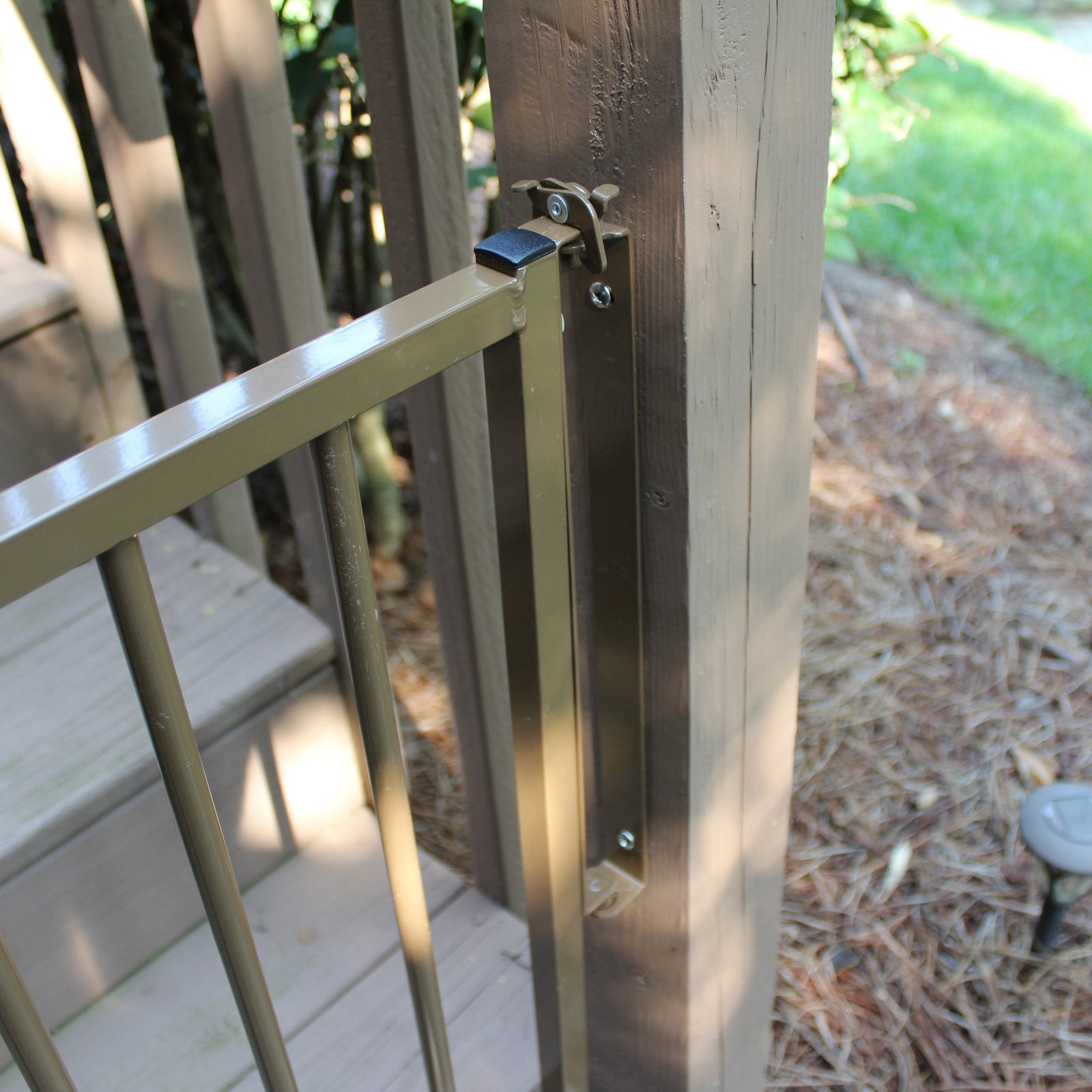 Cardinal Gates Outdoor Stairway Safety, 27-42.5