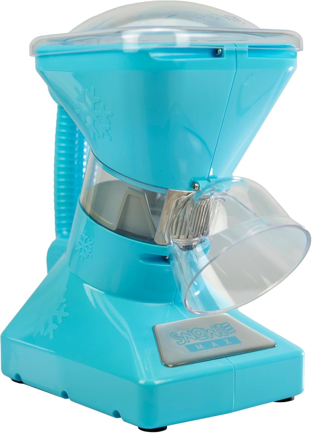 Snow Cone Machine – Premium Shaved Ice Maker, With Powder Sticks Syrup Mix, 6-Stick Kit, Light Blue