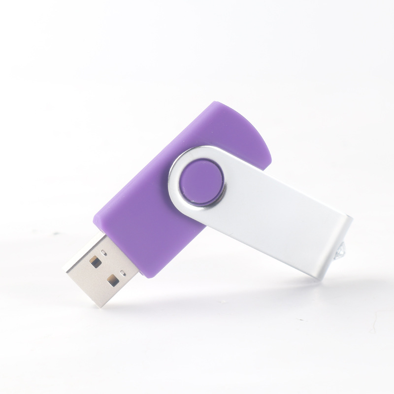 High Speed USB Flash Drive Rotating Metal ClipCreativity16G 32G 8G  Drive