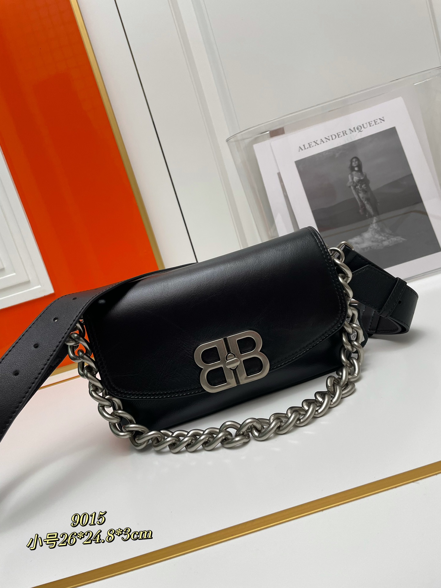 Balenciga 23Fall BB Soft chain bag - cnluxepick
