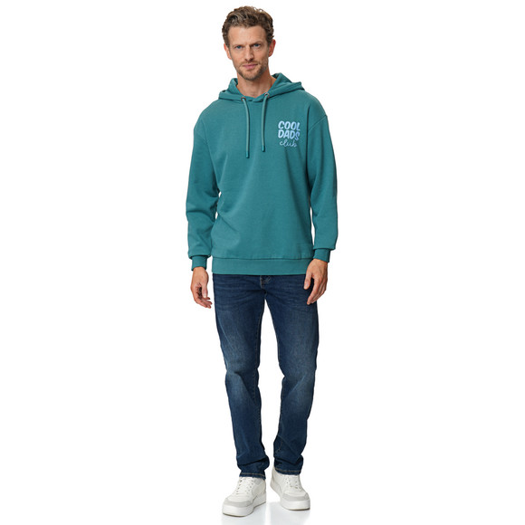 Famy Herren Hoodie mit Message-Print