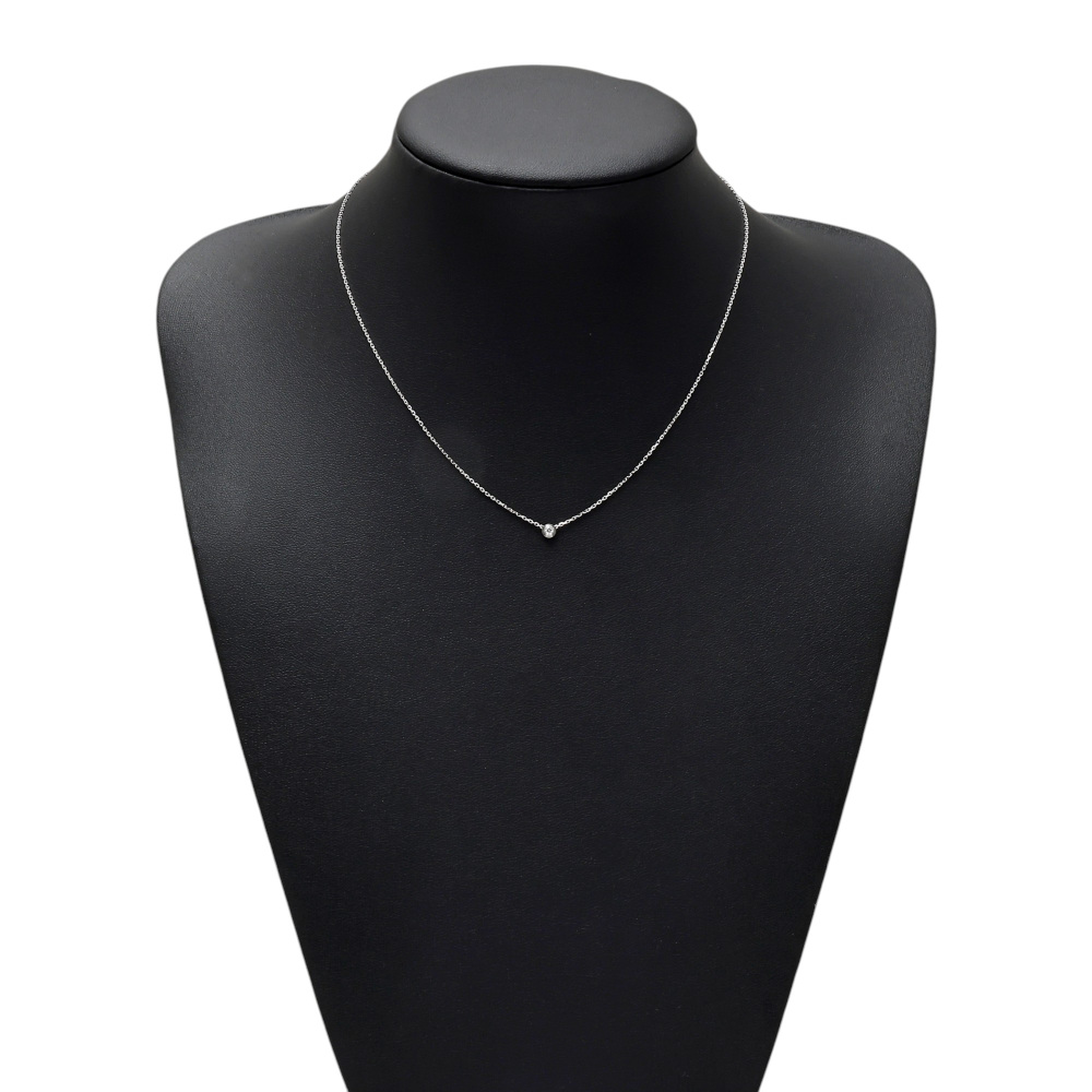Cartier Damour (diamant Leger) Xs Online Exclusive Necklace 18K White Gold Diamond B7224515