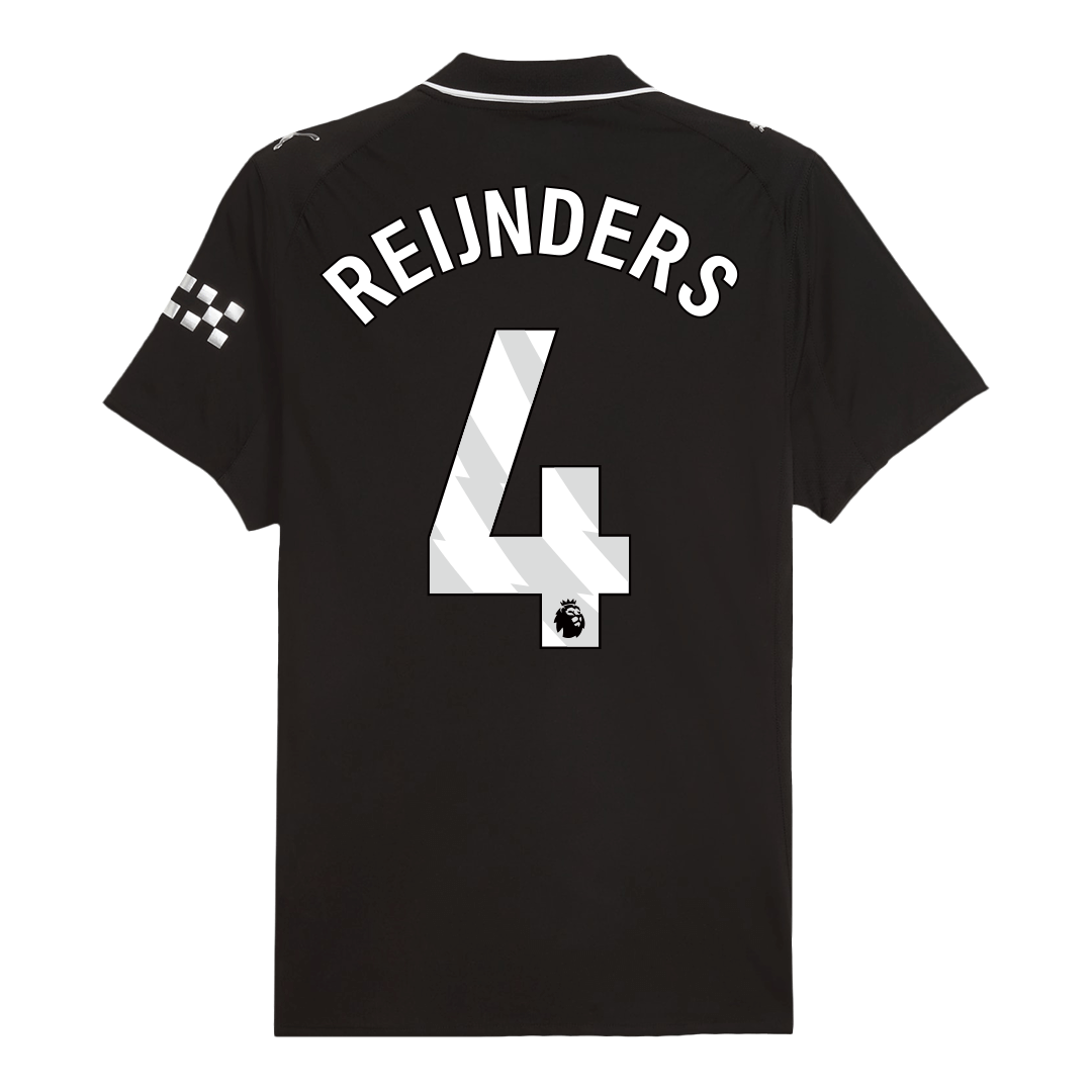 REIJNDERS #4 Manchester City Away Player Version Jersey 2025/26