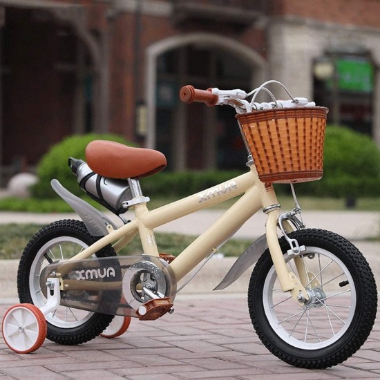 Kids Bike BMX Bike for Kids Boys Girls Bicycle Children Bicycle Kids Bike 12″, 14″, 16″, 18″ for Girls Boys Ages 2-12 Years Old with Training Wheels Hand Brakes Basket