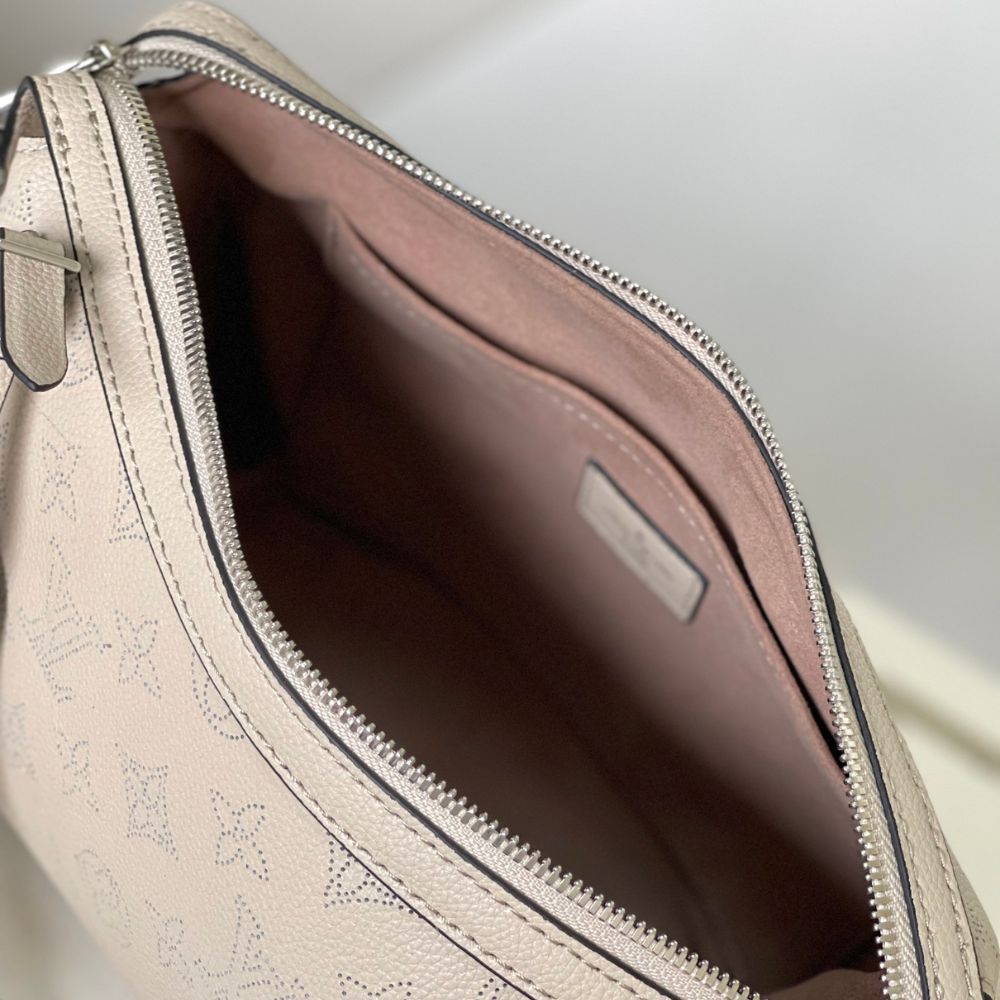 [Premium Quality] – Louis Vuitton Hand It All PM Galet Gray 11.4 Inches M24255