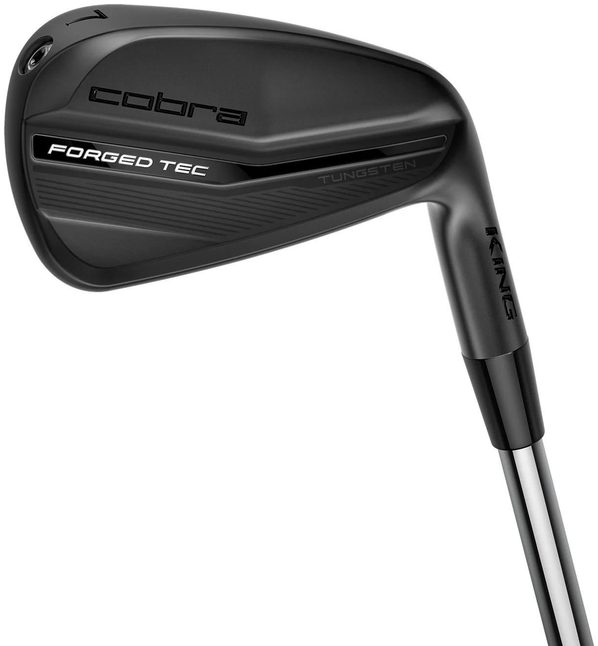 Cobra King Forged Tec Black 4-PW Iron Set Stiff Steel +0.50 inch New