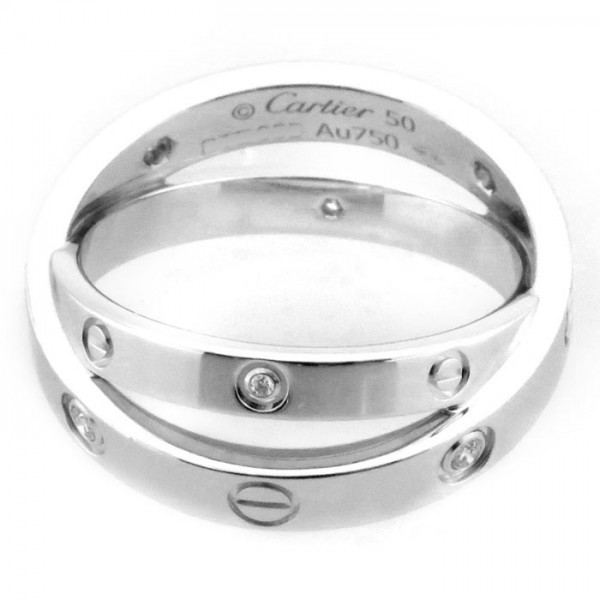 Cartier Love Spicy Love Rings 18K White Gold