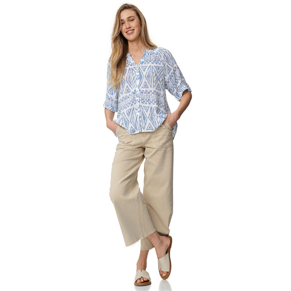Gina Damen Bluse aus Viskose