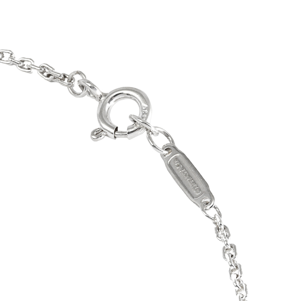 Tiffany & Co. Hardware Link Elongated Necklace Sterling Silver 63104310