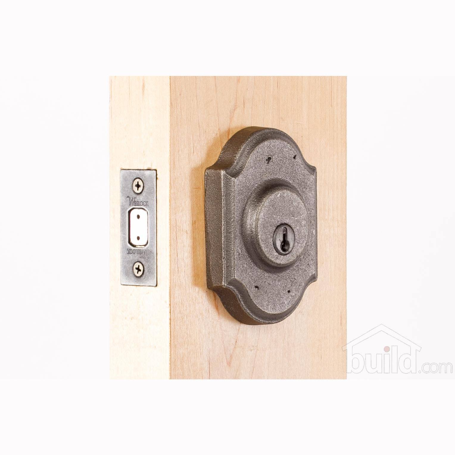 Weslock 07571-2-2SL23 Premiere Single Cylinder Deadbolt, Black