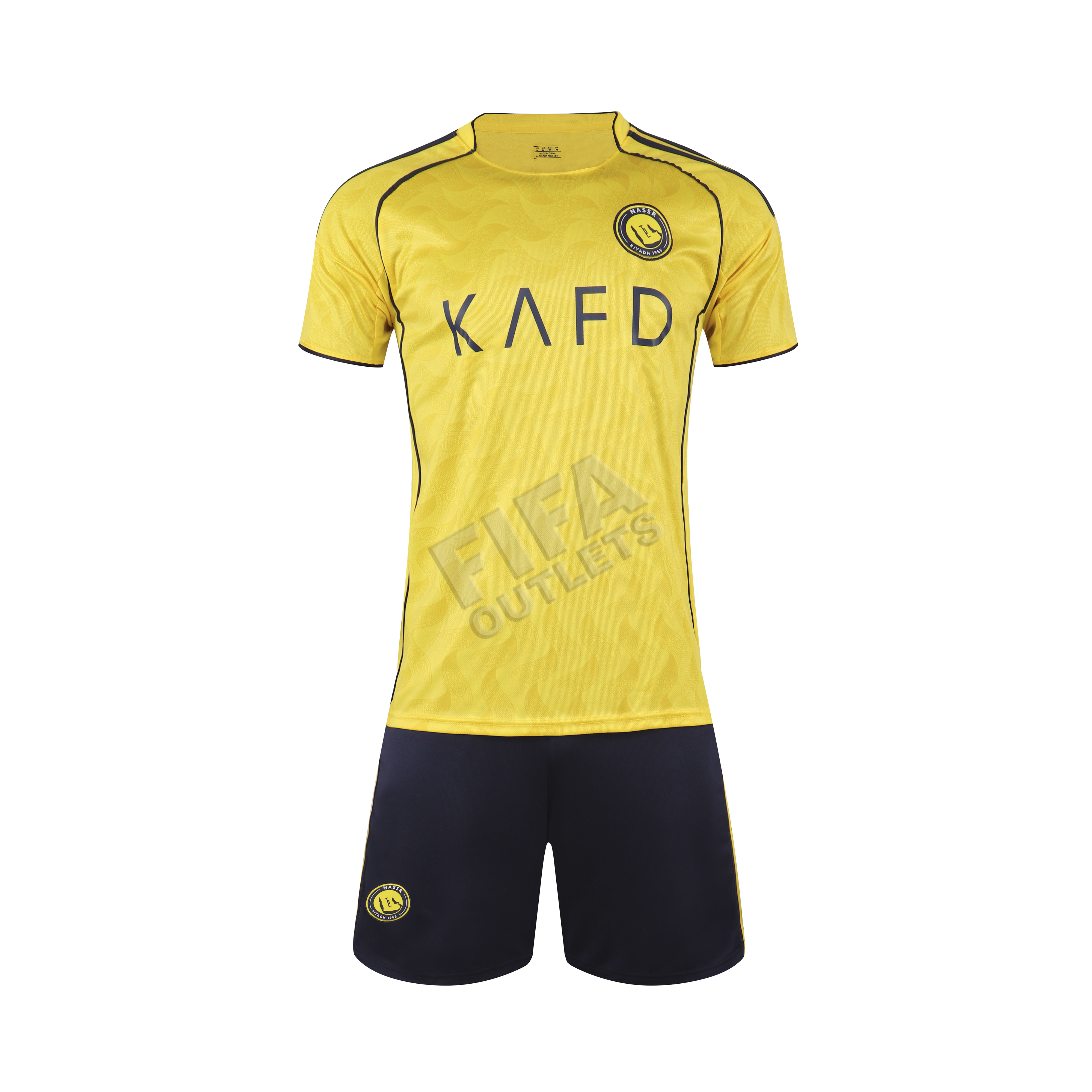 AlNassr FC 25/26 Home Jersey Set