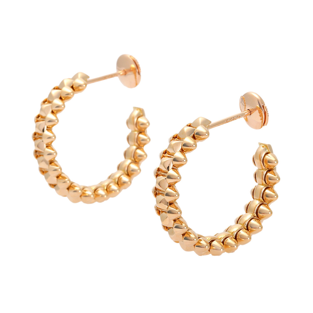 Cartier Crash Do Sm Earrings 18K Rose Gold B8301415