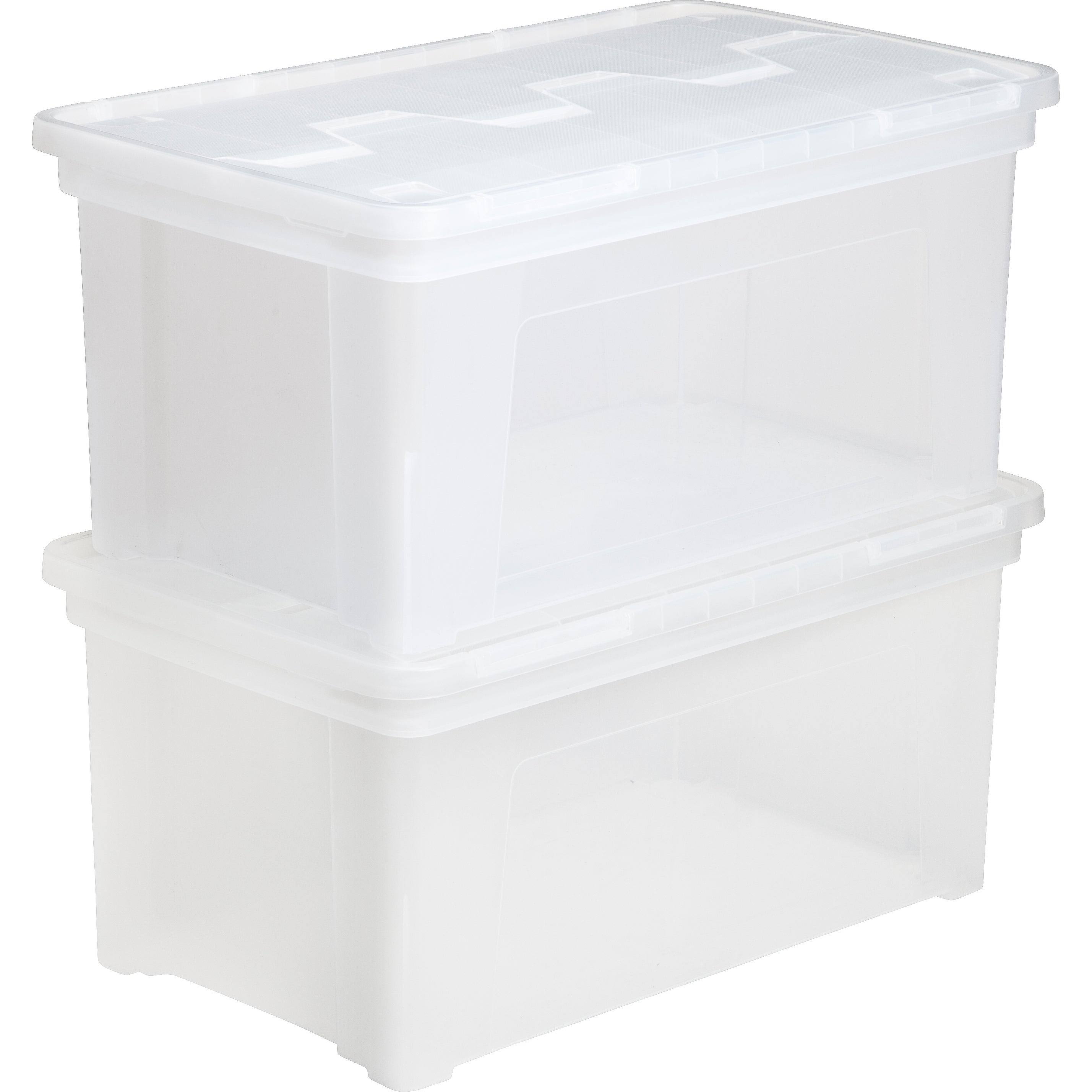 Iris USA, Inc. 587750 File Box, Clear