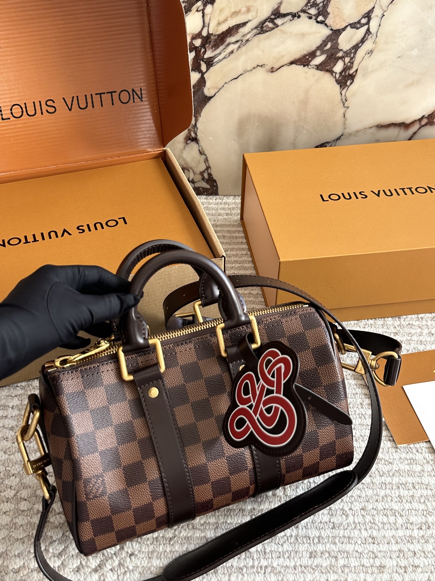 LV x Nigo Keepall XS 21 Pillow Bag - cnluxepick