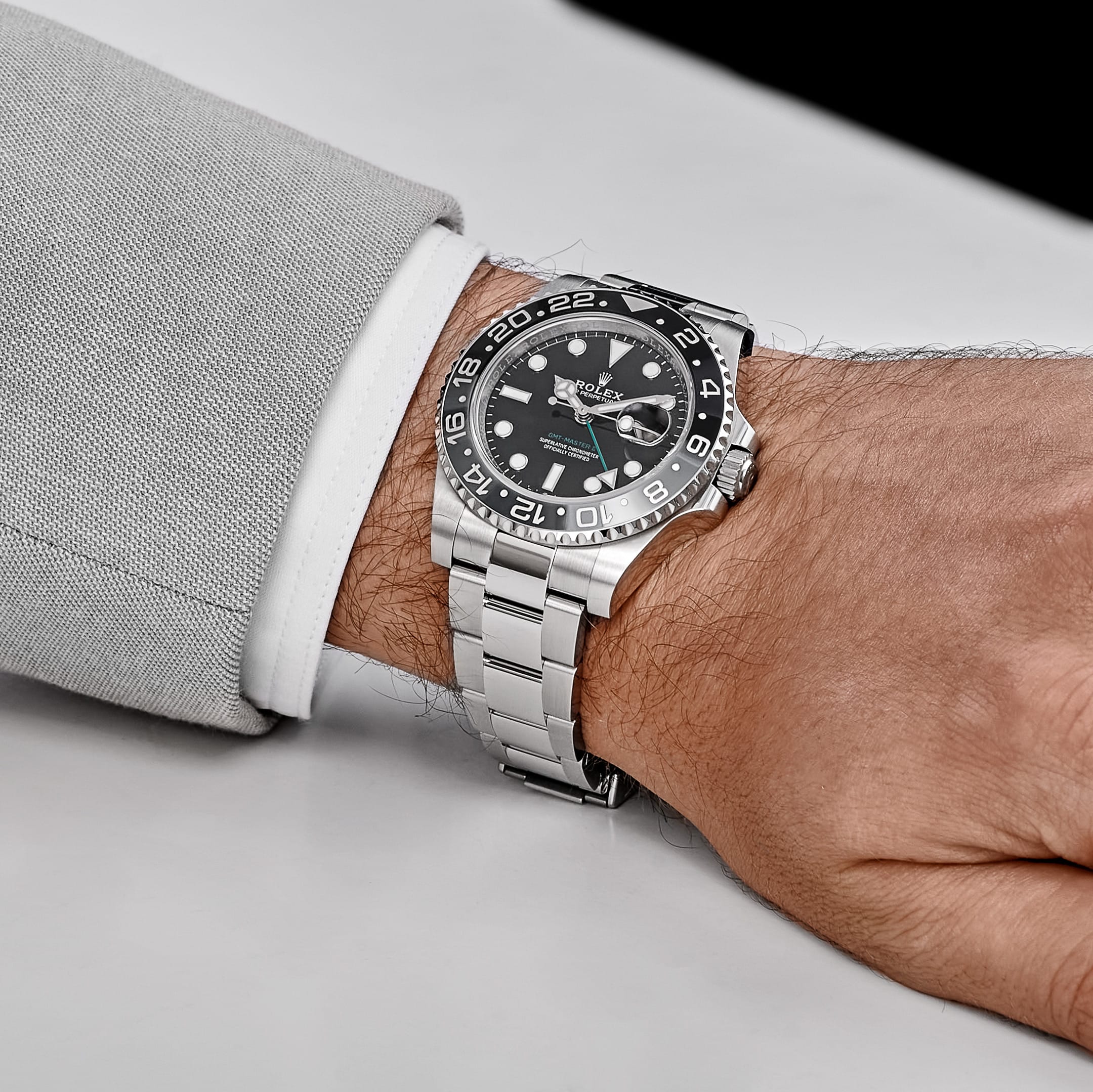 Rolex GMT-Master II 126710GRNR 'Bruce Wayne' Stainless Steel Black Dial Oyster (2024)