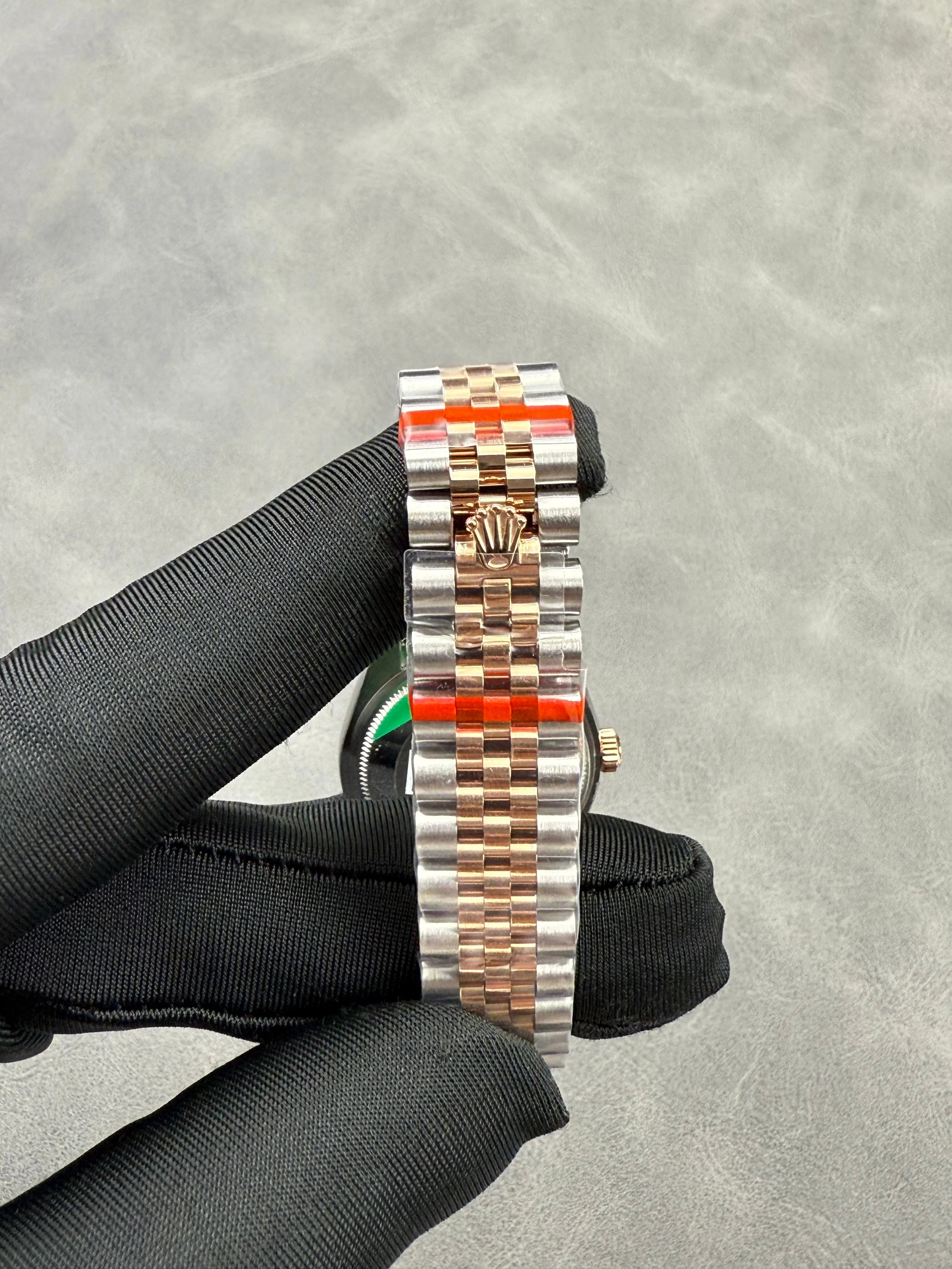 ROLEX Datejust 31mm Silver Pink Gold