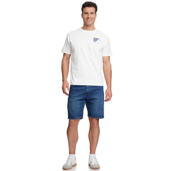 Jonas Nielsen Herren T-Shirt mit Surf-Print