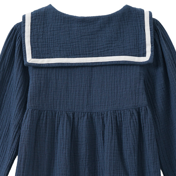 Topolino Mädchen Musselin-Kleid aus Baumwolle