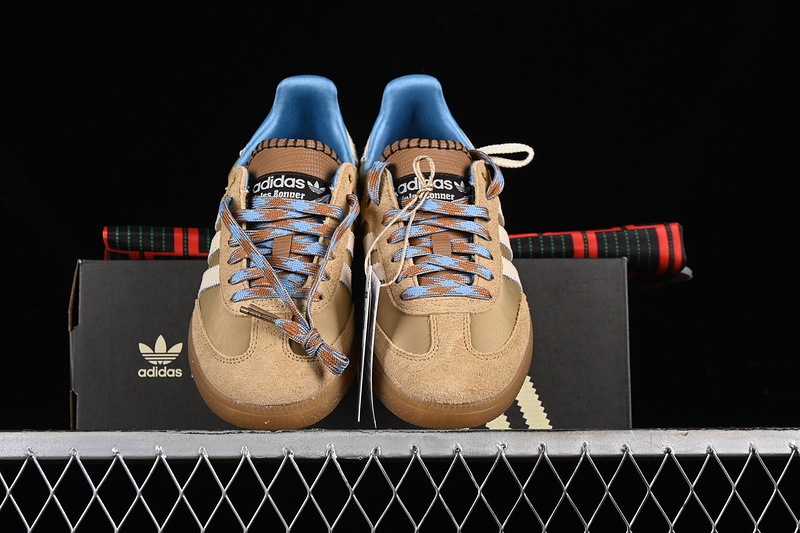 Adidas Wales Bonner X Samba Nylon Desert White/Wonder White/Ash Blue IH3261