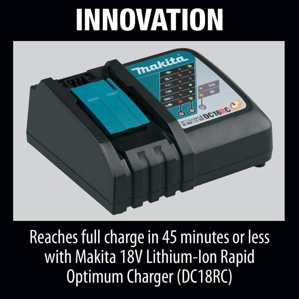 18V LXT Lithium-Ion Battery and Rapid Optimum Charger Starter Pack (5.0Ah) BL1850BDC2