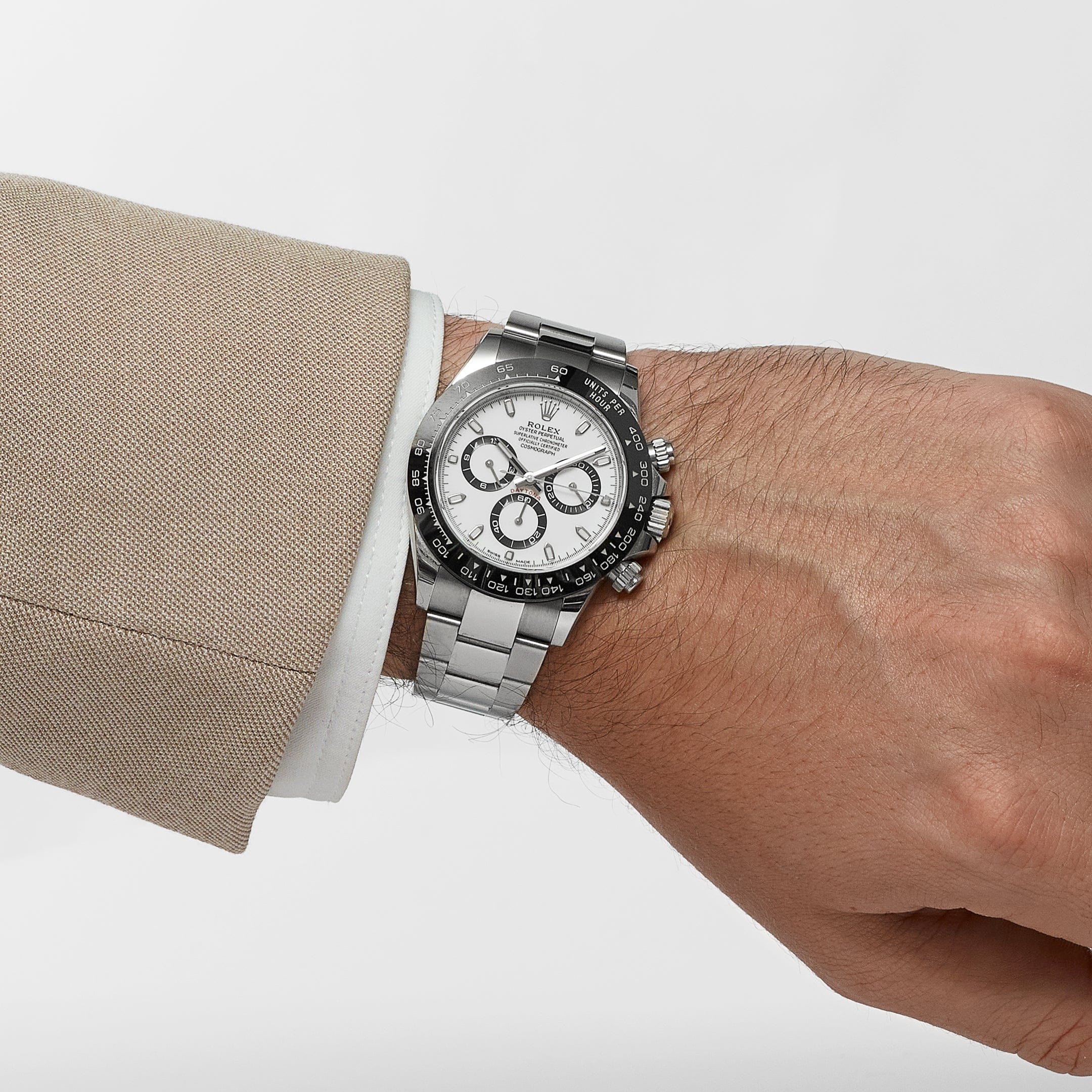 Rolex Daytona 116500LN Stainless Steel White Panda Dial (2020)